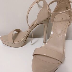 ALDO Nude Heels - Size 6, 4.5 inch heels